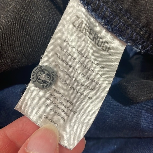 Zanerobe sureshot drawstring denim joggers pants - Picture 5 of 11